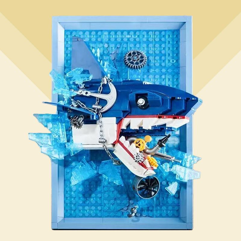Photo Frame of Shark
